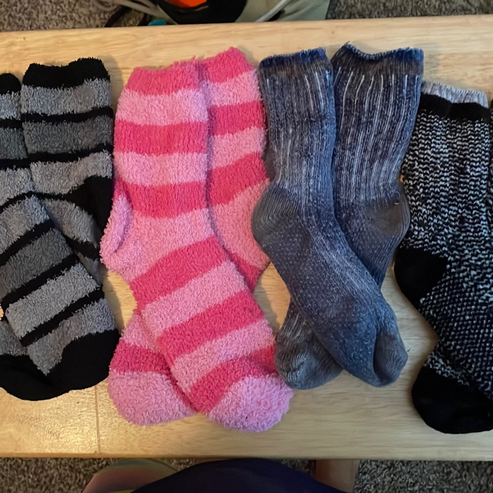 Women’s fluffy comfy socks